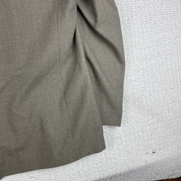 VTG Jones New York Men's Blazer Jacket Beige / Brown Sports Coat Wool Size 42S - Picture 16 of 16